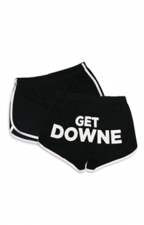 Get Downe Booty Shorts (Black)