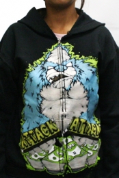 Gorilla Zip-Up Hoodie
