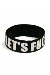 Let's Fucking Rage! Wristband (Black)