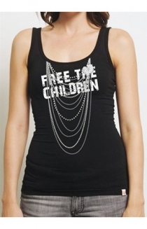 Free The Children Tank (Black)