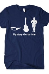 Mystery Guitar Man Icons (Navy)