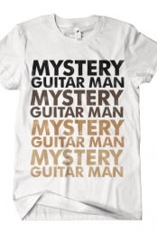 Mystery Guitar Man (Brown on White)