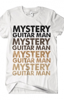 Mystery Guitar Man (Brown on White)