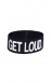 Black Noise/Get Loud Wristband : noisewristband_blk2.jpg