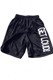 Black Get Loud Shorts