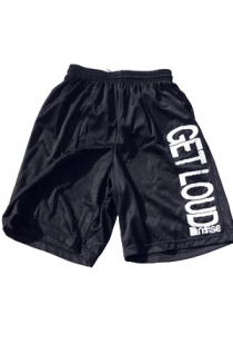 Black Get Loud Shorts