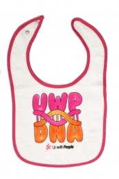 White UWP DNA Terry Bib ...