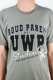 Grey Proud Parent T-Shirt