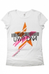 White UWP DNA Bamboo T-S...
