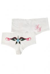 Arctic Angels-Arctic Angels Boyshorts (White)