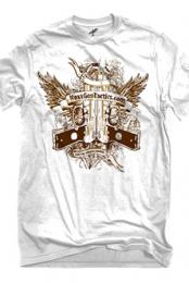 Gun Crest (White)