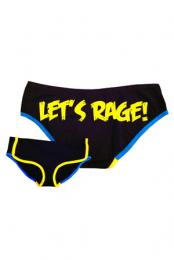 Let's Rage Bootyshorts