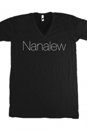 Nanalew (Black V-Neck)