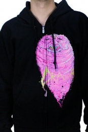 Dr. Acula Pink Blob Hoodie