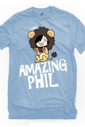 Phil in a Lion Suit (Powder Blue) Amazing Phil