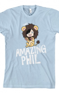 Phil in a Lion Suit (Light Blue)