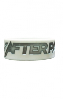 TAP Wristband (Silver on White)