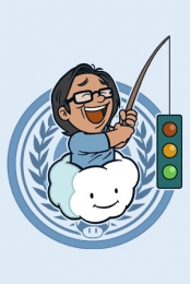Happy Wong (Baby Blue) 