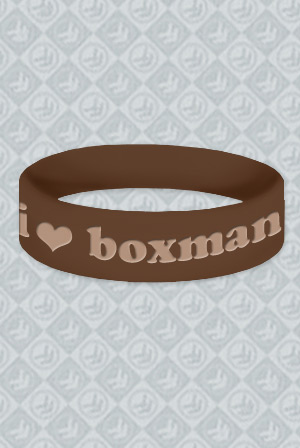 I <3 Boxman Wristband