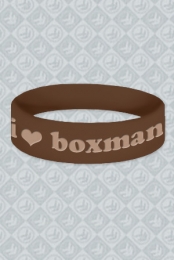 I <3 Boxman Wristband