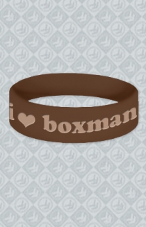 I <3 Boxman Wristband