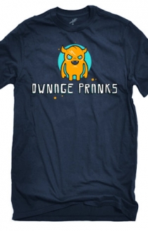 Ownagepranks logo (Navy)