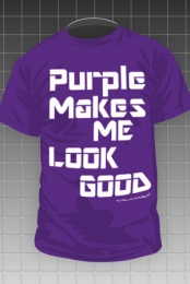 Purple Makes Me Look Good