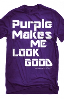 Purple Makes Me Look Good