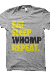 Eat Sleep Whomp (Heather Grey)