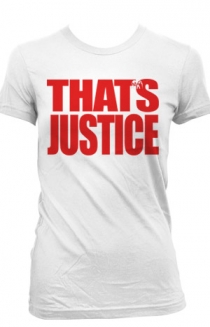 That's Justice (Womens White)