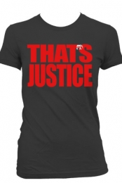 That's Justice (Womens Charcoal)