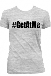 Get At Me (Womens Heather Grey)