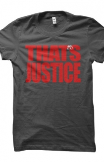 That's Justice (Charcoal)