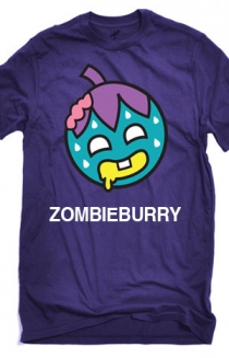 Zombie Burry T-Shirt (Purple)