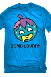 Zombie Burry T-Shirt (Blue)