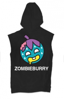 Zombie Burry Sleeveless Hoodie