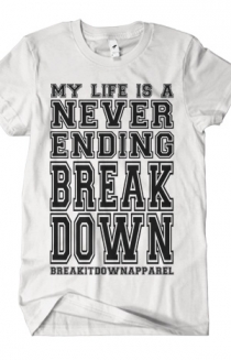 Never Ending Breakdown (White)