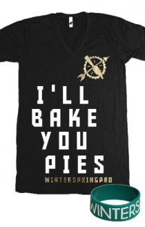 Bake You Pies V-Neck + Wristband