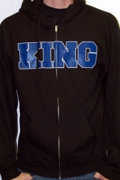 Varsity Zip-up (Black)