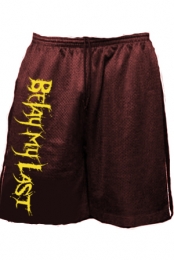 Shorts (Maroon w/ Yellow print)