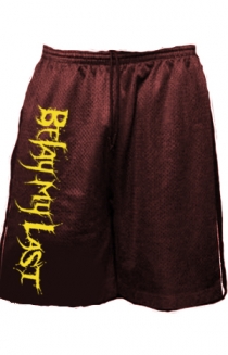 Shorts (Maroon w/ Yellow print)