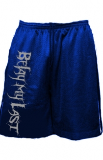 Shorts (Blue w/ Silver print)