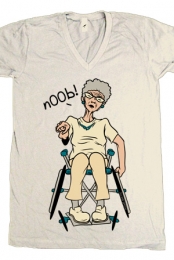 Granny (Creme V-Neck)