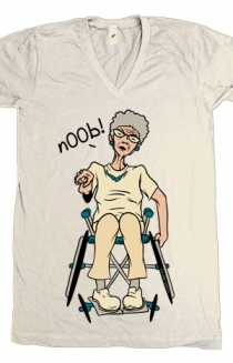 Granny (Creme V-Neck)