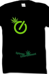 Black Powerup Tee