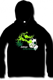 Black Gasmask Hoddie