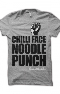 Chilli Face Noodle Punch (Heather Grey)