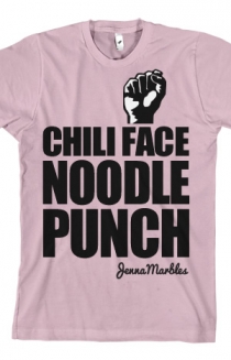 Chili Face Noodle Punch (Pink)
