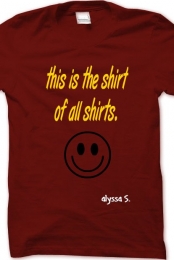 the shirt of all shirts