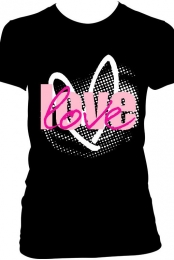 MaggieKoolaide-Love T-shirt(Black)